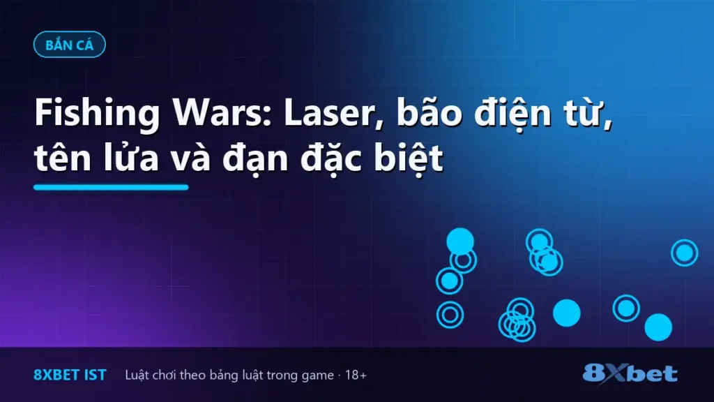 Ảnh bìa bài viết Fishing Wars: Laser, bão điện từ, tên lửa và đạn đặc biệt